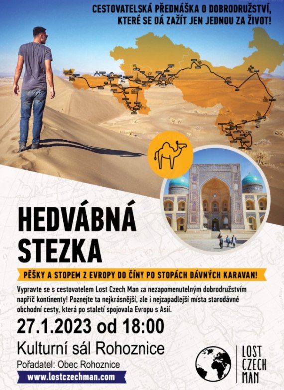Cestovatelská přednáška Rohoznice